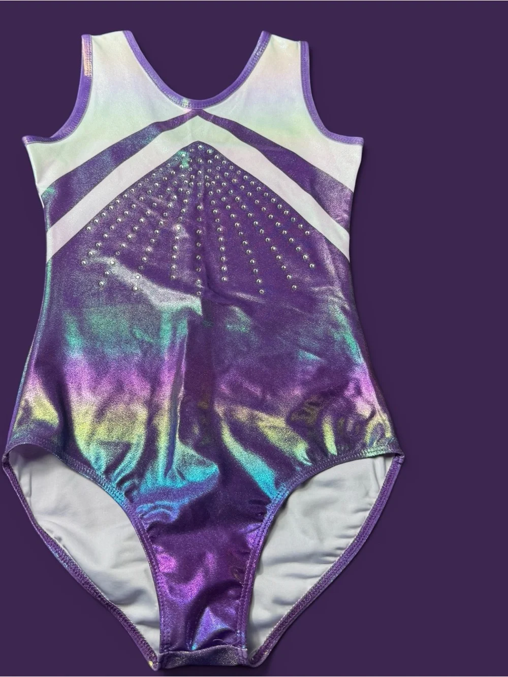 NWT 150 (children's large or US 12–14) three piece leotard set